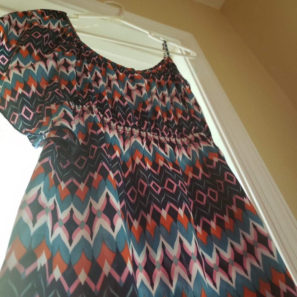 Patterned Sun Dress - Picture 4 of 6
